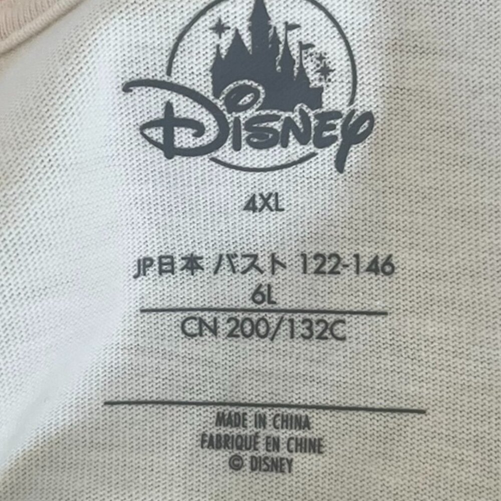 Disney Woman's Plus-size Winnie The Poo Long Sleeve Blouse Sz 4XL - Picture 3 of 7